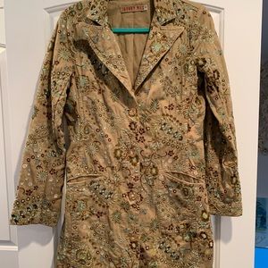 Vintage Johnny was embroidered jacket size medium but runs small